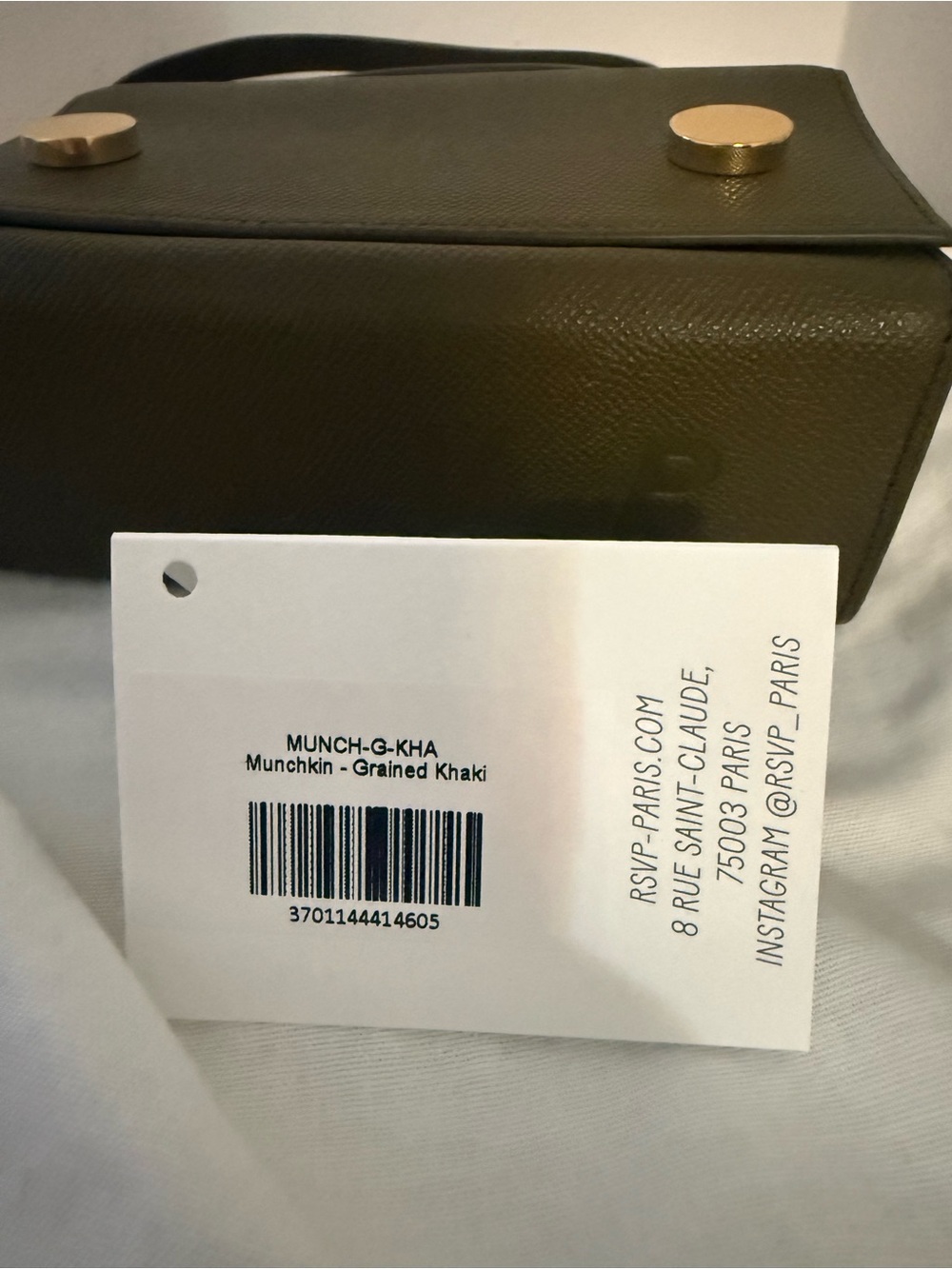 RSVP Munchkin in Grained Khaki! - Picture 10 of 12